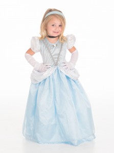 Cinderella - Deluxe with Headband/Choker and Long Gloves